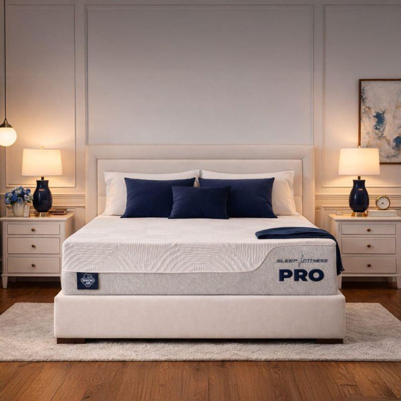 Colchón King Size Pro Spring Air Tecnología Hyper Luxe Sleep Fitness