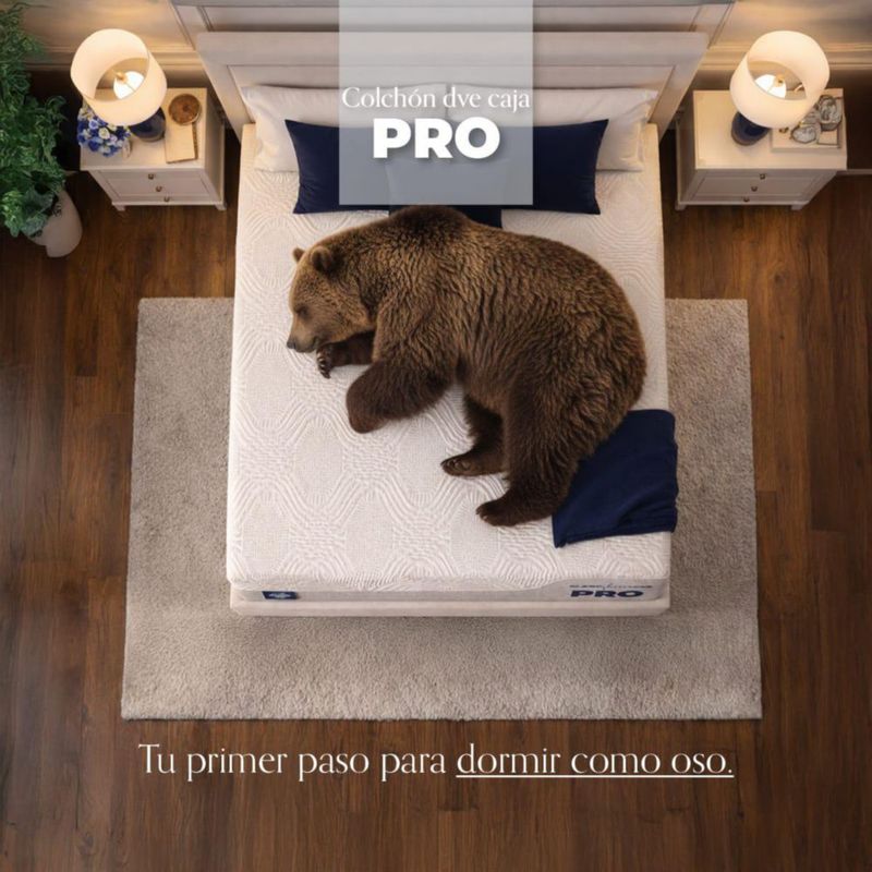 Colchón King Size Pro Spring Air Tecnología Hyper Luxe Sleep Fitness