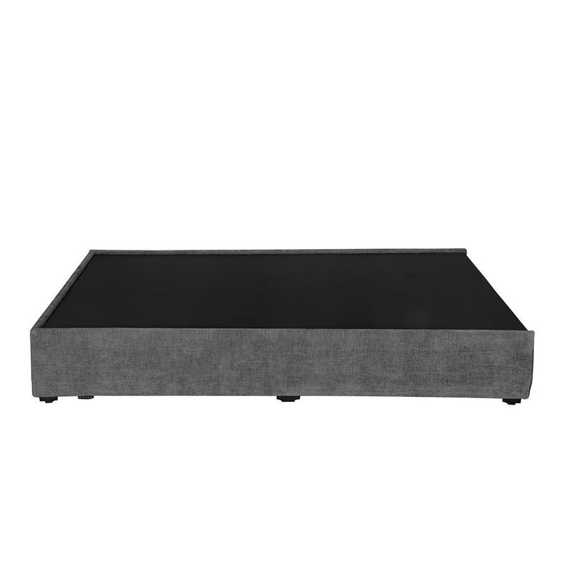Base de Cama Matrimonial Rogga Gris Oscuro RGH