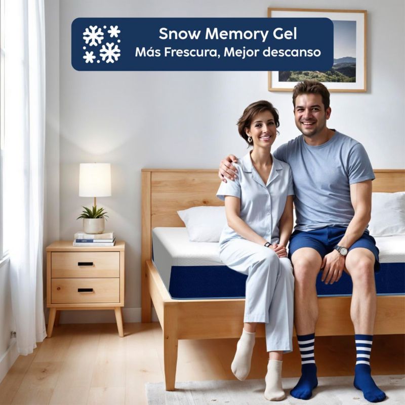 Colchon en caja DR JOOHN Zen Memory Gel King Size