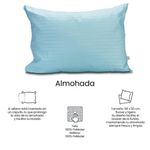 Colchón Queen Size Restonic Enzo + Almohada Trinity + Protector de colchón Trinity TRY