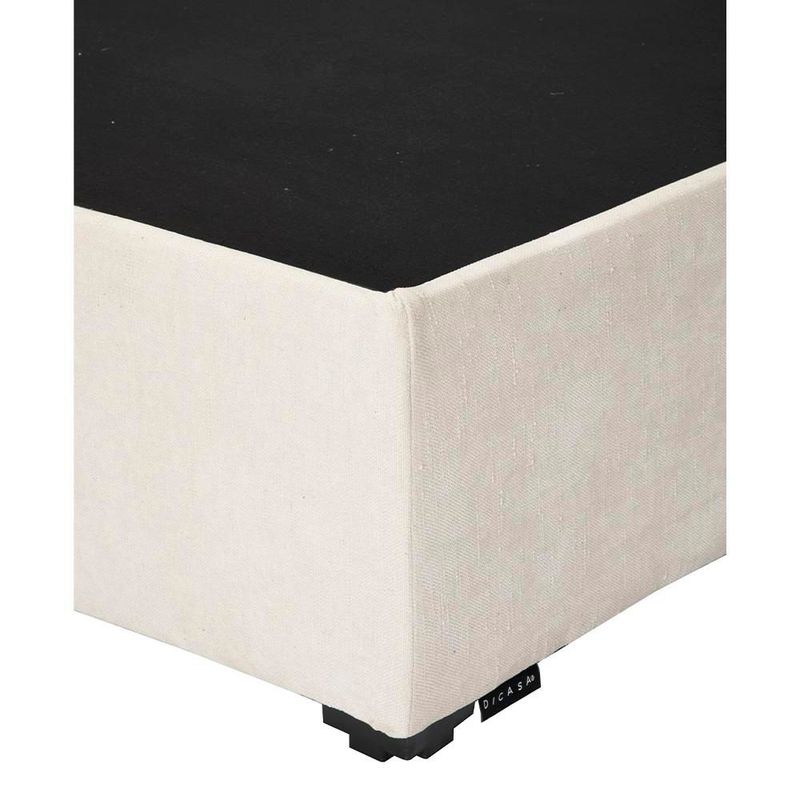 Base de Cama Matrimonial Dicasa Crema RGH