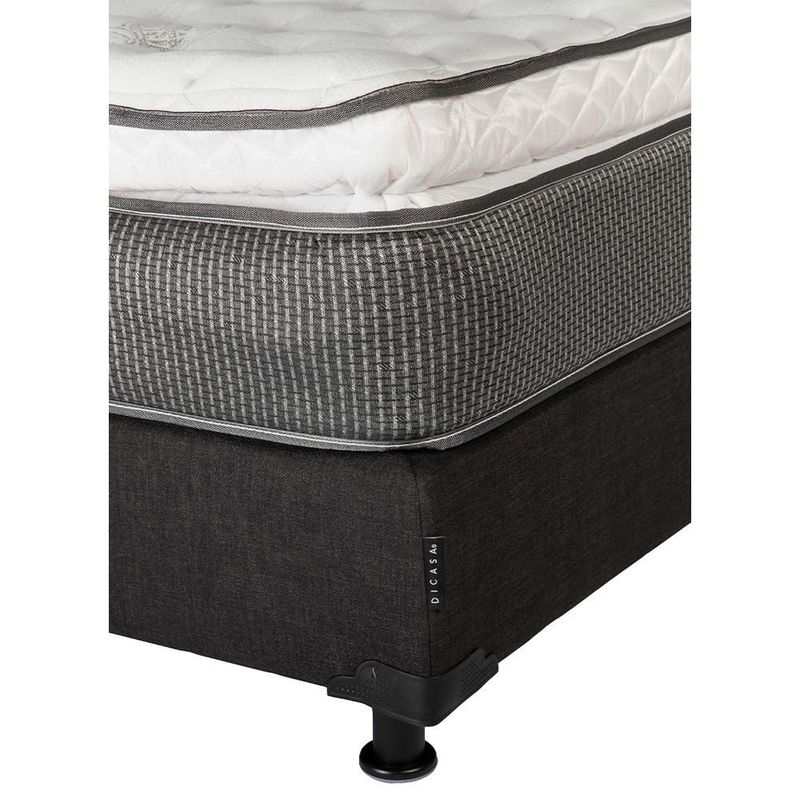 Colchon King Size Spring Air Phantom Negro+ Box+ Almohada One+ Sabanas Softy RGH