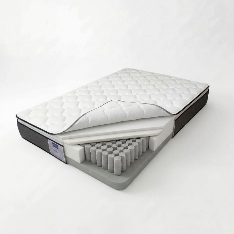Colchón Matrimonial Restonic Pam Ultra Confort + 2 Almohadas