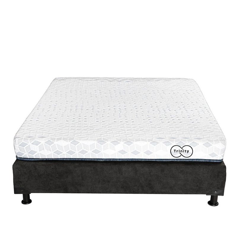 Colchon Trinity Matrimonial+ Box+ Almohada Trinity+ Protector Trinity+ Sabanas Trinity TRY