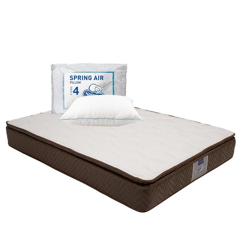 Colchon Restonic Nautilus King Size Negro+ Almohada Oso TRY
