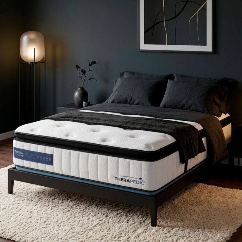 Colchon Therapedic Kings Size Luxe Edge Confort