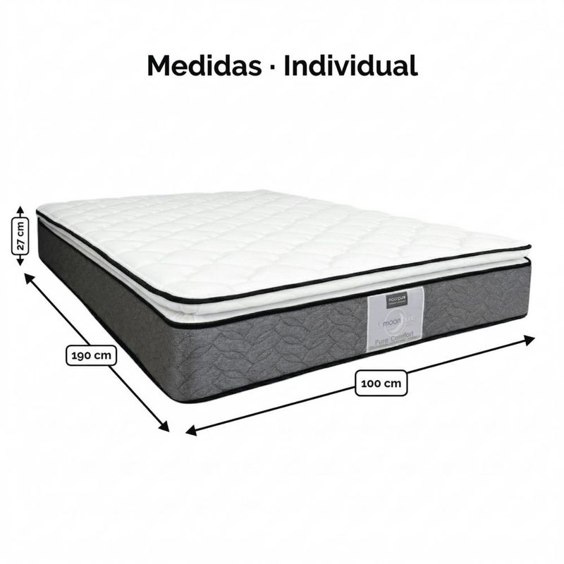 Colchón Individual Restonic Pam Ultra Confort