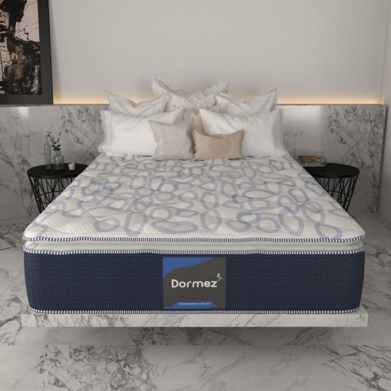 Colchon Dormez Matrimonial Elegance Basic +Playera Mundial+2Almohadas