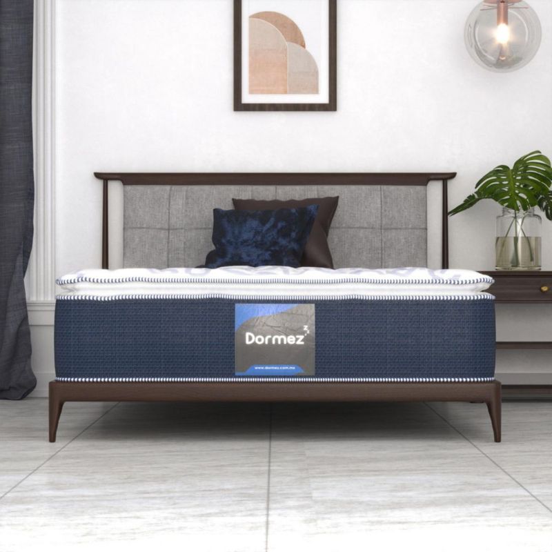 Colchon Dormez Matrimonial Elegance Basic +Playera Mundial+2Almohadas