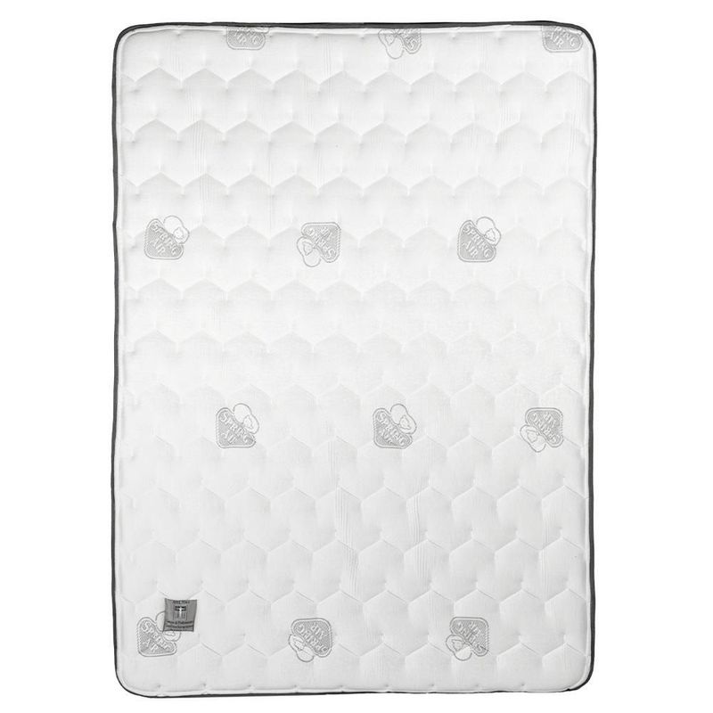 Colchón King Size Spring Air Phantom + Base Cama Beige TRY