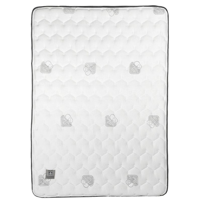 Colchón King Size Spring Air Phantom + Box Negro + Protector Ultra TRY