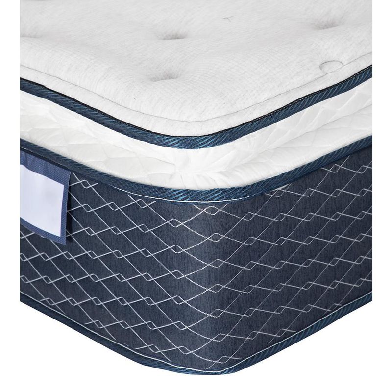 Colchon Dover Spring Air Matrimonial  Azul CDZ