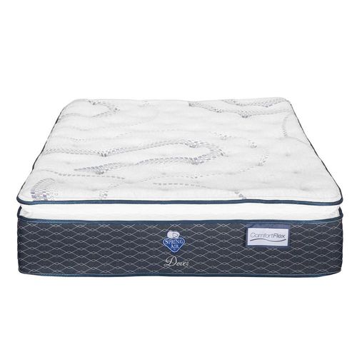 Colchon Dover Spring Air Matrimonial  Azul CDZ