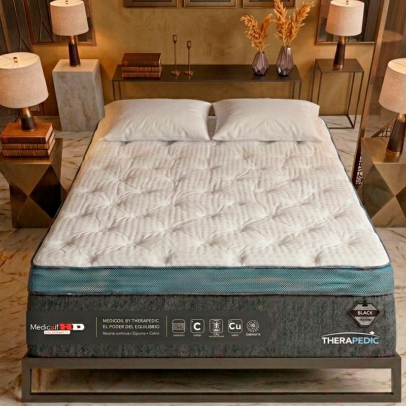 Colchon Therapedic King Size Medic Pulse Confort