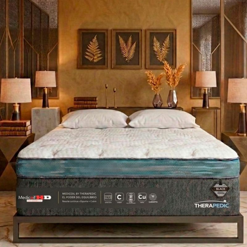 Colchon Therapedic King Size Medic Pulse Confort