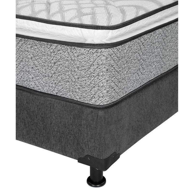 Colchón Matrimonial Restonic Vail + Box + Protector Ultra + Sábanas Basic TRY