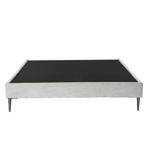 Base Cama Slim Queen Size Rogga Plata RGH