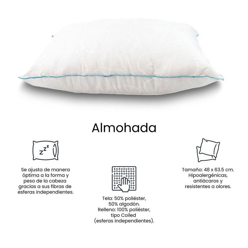 Colchón Individual Restonic Roll + Almohada Osos + Protector Ultra TRY
