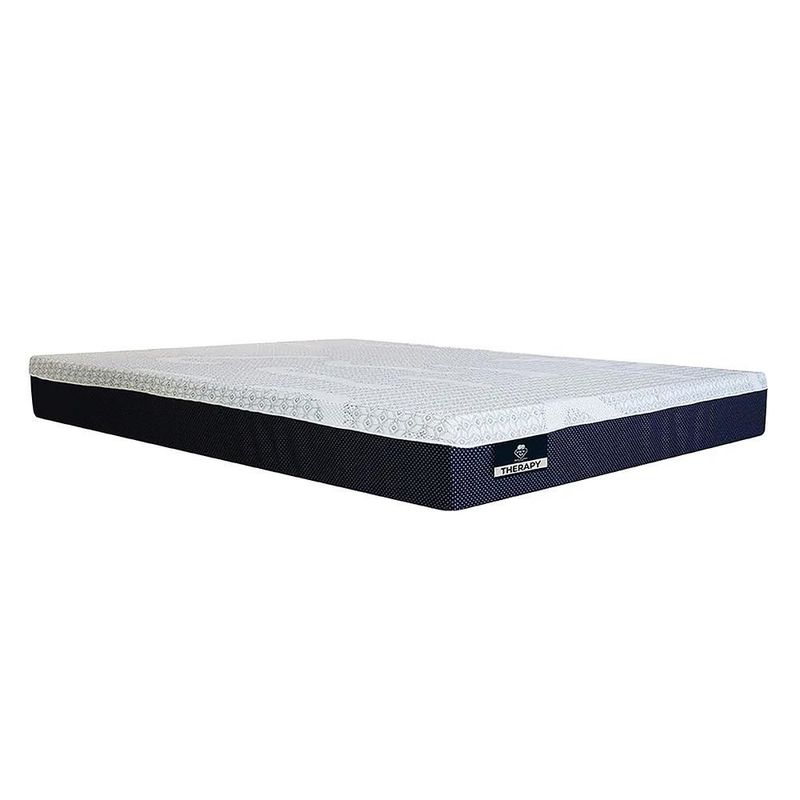 Colchon Queen Size Spring Air Therapy Azul+ Sabanas Royal RGH
