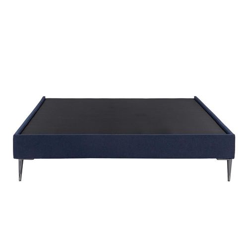 Base Cama Slim Matrimonial Rogga Azul RGH