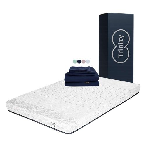 Colchon Restonic Trinity Queen Size+ Sabanas Softy CDZ