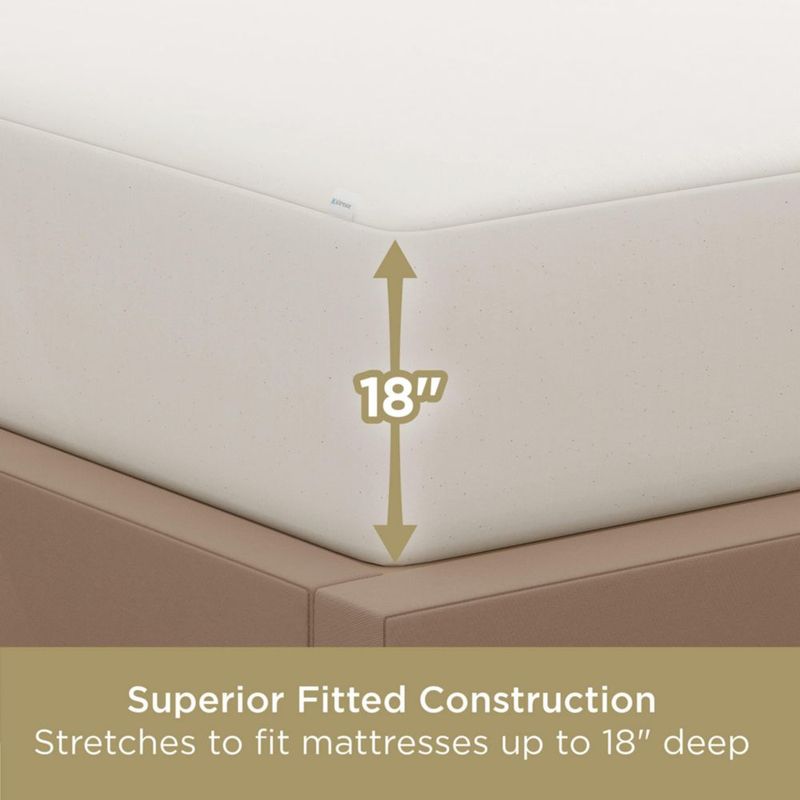 Cubrecolchón Aller-Ease King impermeable de algodón orgánico