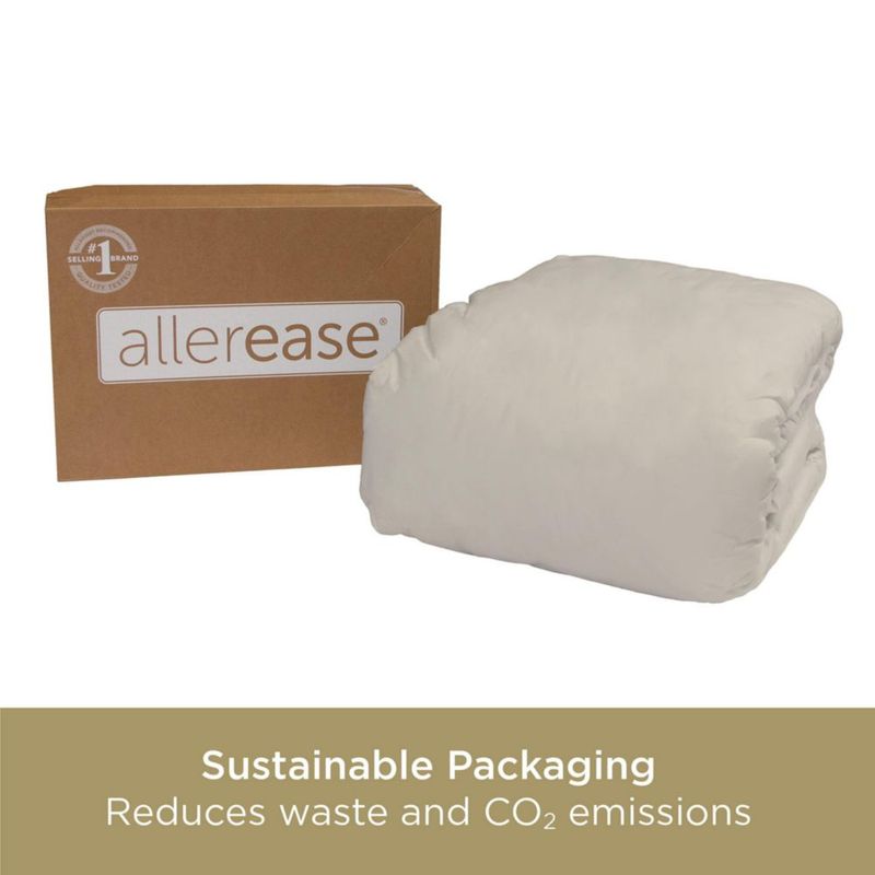 Cubrecolchón Aller-Ease King impermeable de algodón orgánico