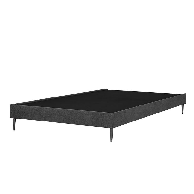 Base Cama Slim Matrimonial Dicasa Gris Carbón CDZ