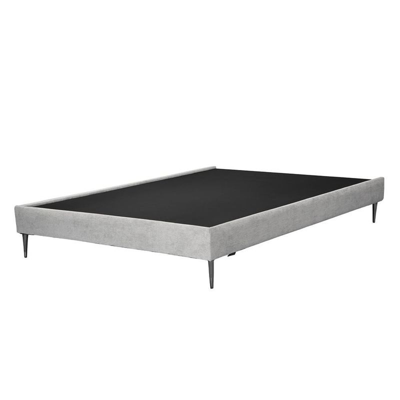 Base Cama Slim Queen Size Dicasa Plata CDZ