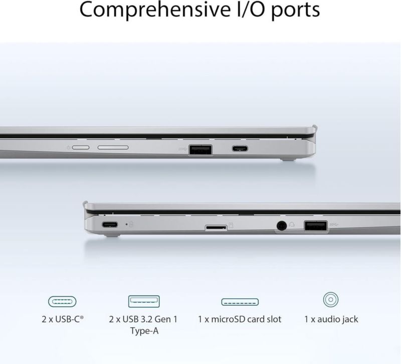 Chromebook ASUS Flip CX1 14" 8 GB/256 GB Celeron