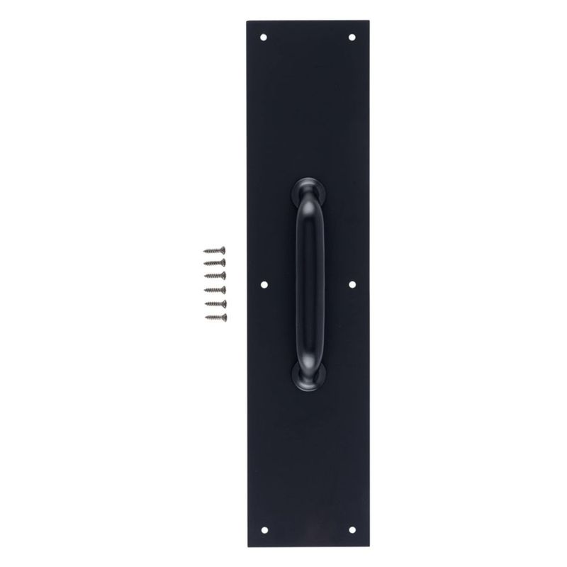 Tirador de puerta BRINKS Commercial 38 x 9 cm color negro mate
