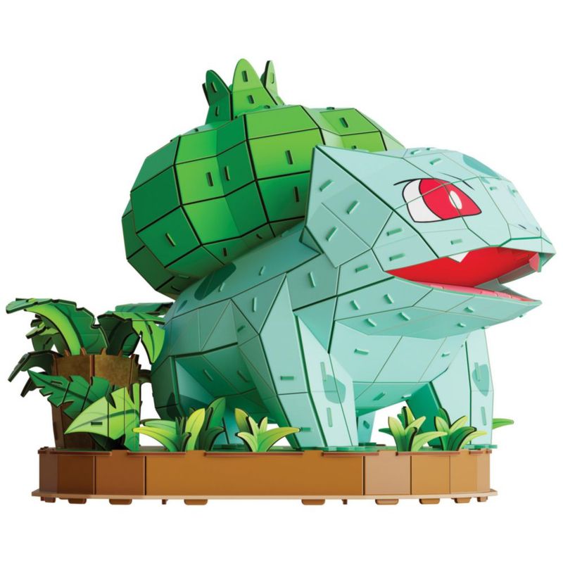 Rompecabezas 4D Build Bulbasaur – Kit de Modelo 3D para Decoración de Escritorio