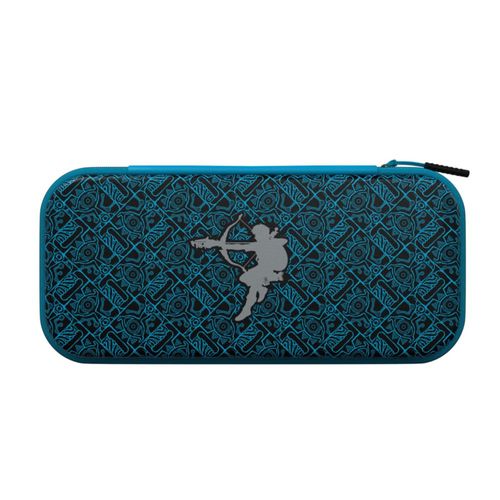 Estuche de viaje PDP para Nintendo Switch OLED – 14 juegos – cuero vegano