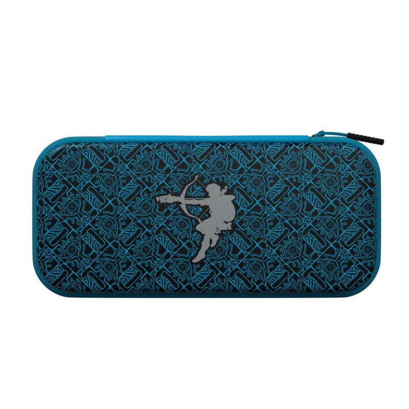 Estuche de viaje PDP para Nintendo Switch OLED – 14 juegos – cuero vegano