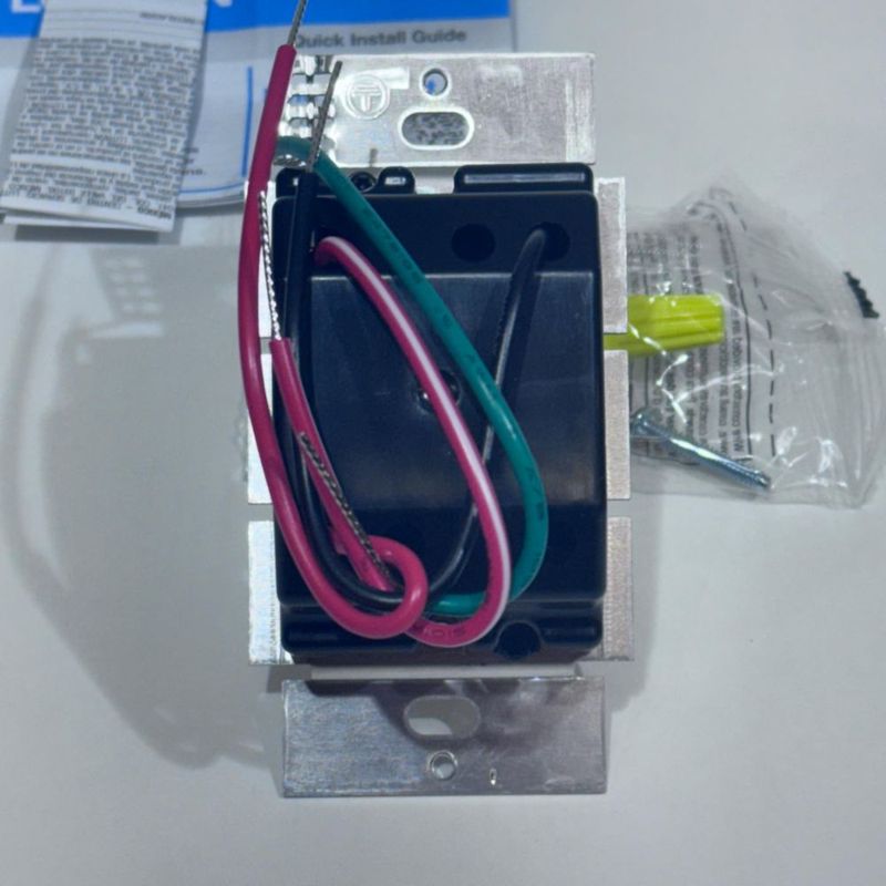 Atenuador Rotativo LED Blanco Lutron Dalia LED+ Eléctrico