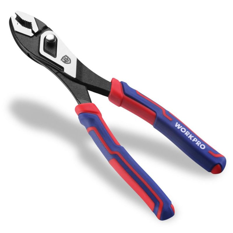 Alicates WORKPRO de 21 cm unión deslizante acero al carbono