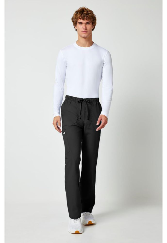 Pantalones Cherokee WW190 Hombre Corte Entallado Negro Talla Media (Corto)