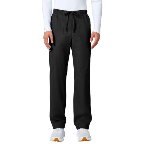 Pantalones Cherokee WW190 Hombre Corte Entallado Negro Talla Media (Corto)