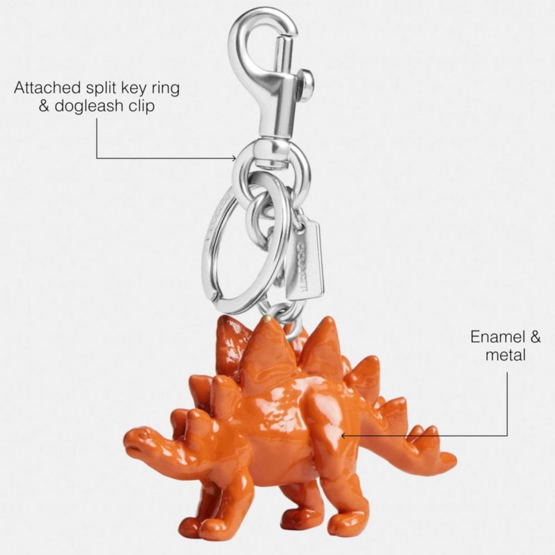 Llavero Coach Stegosaurus 12 cm × 5 cm × 4 cm