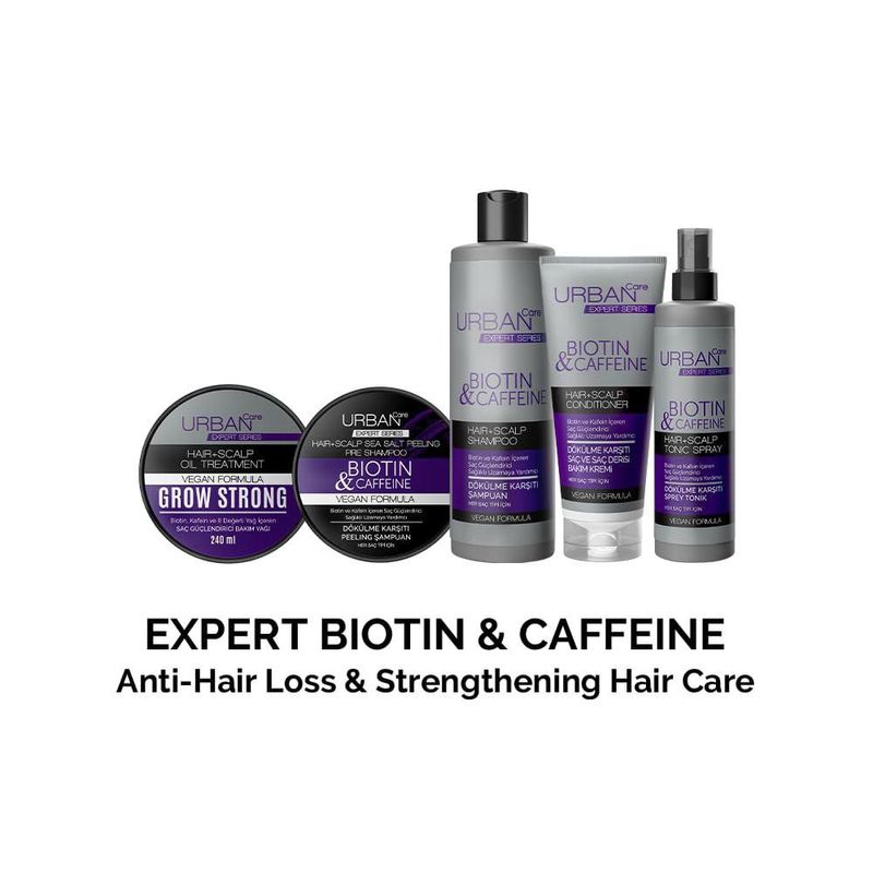 Acondicionador Urban Care Biotina y Cafeína Vegano