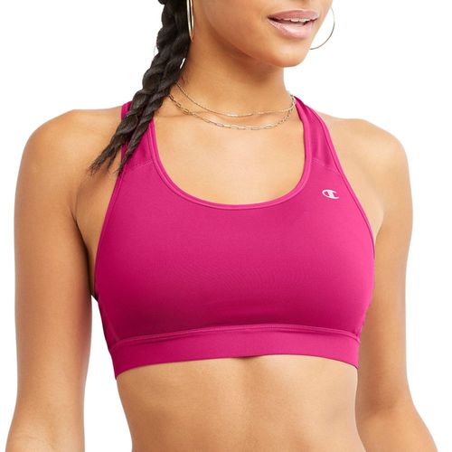 Sujetador Deportivo Champion de Alto Impacto Fucsia Talla Media