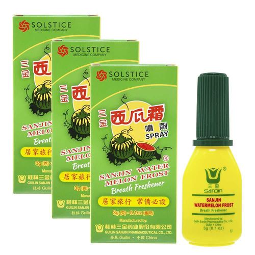 Spray Frost de Sandía Sanjin 3 g (3 botellas)