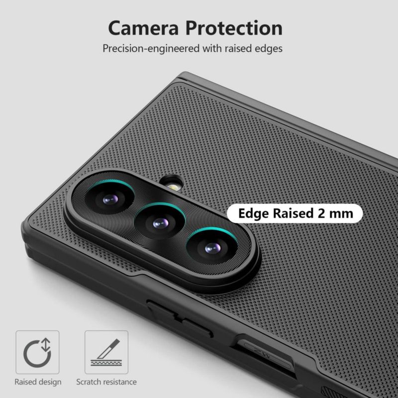 Funda para celular Nillkin Galaxy Z Fold 8 Ultra MagSafe negra