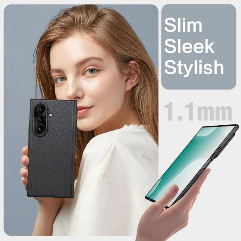 Funda para celular Nillkin Galaxy Z Fold 8 Ultra MagSafe negra