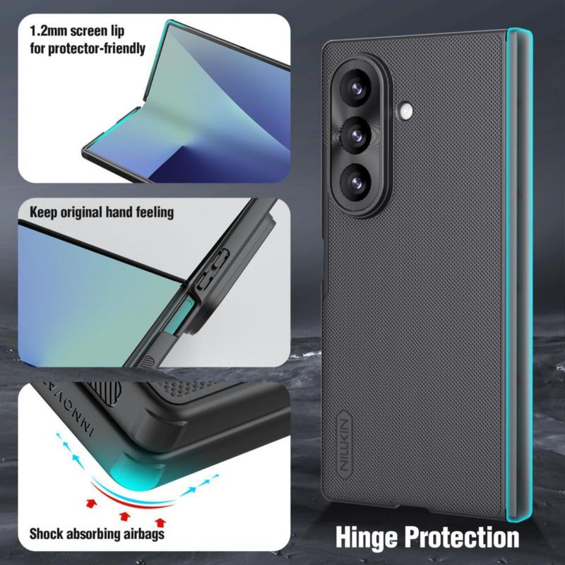 Funda para celular Nillkin Galaxy Z Fold 8 Ultra MagSafe negra