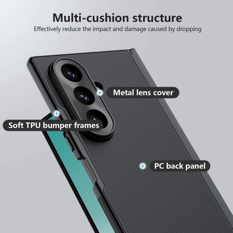 Funda para celular Nillkin Galaxy Z Fold 8 Ultra MagSafe negra