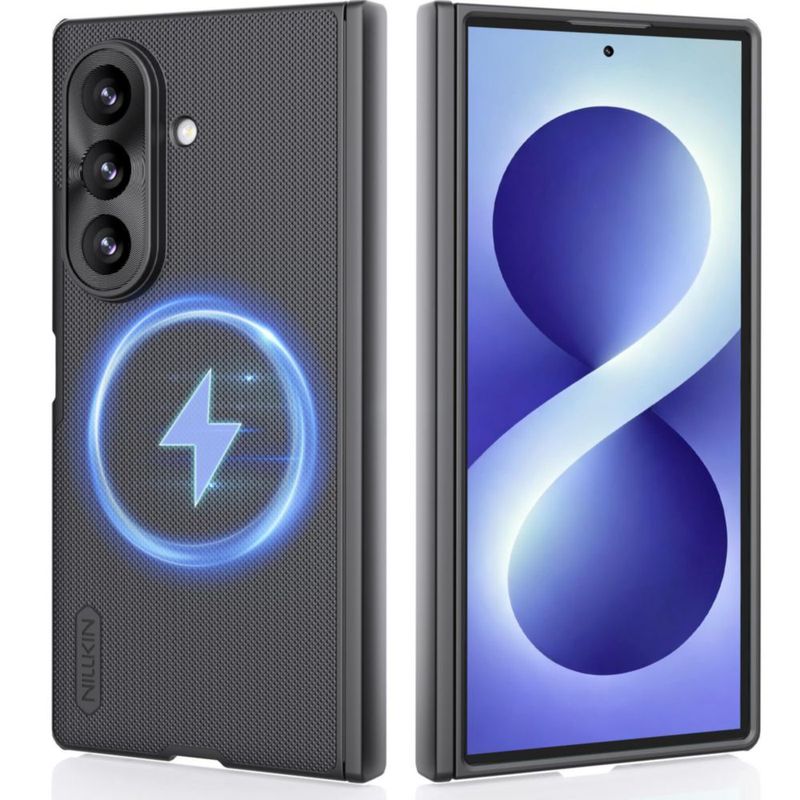 Funda para celular Nillkin Galaxy Z Fold 8 Ultra MagSafe negra