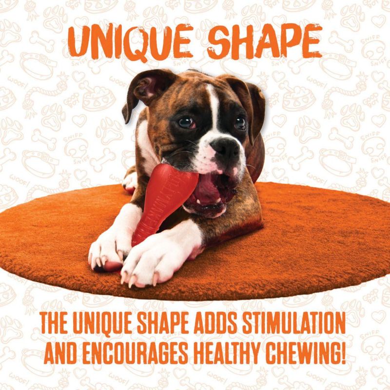 Juguete para perros BULLYMAKE de nylon forma de herradura resistente al morder
