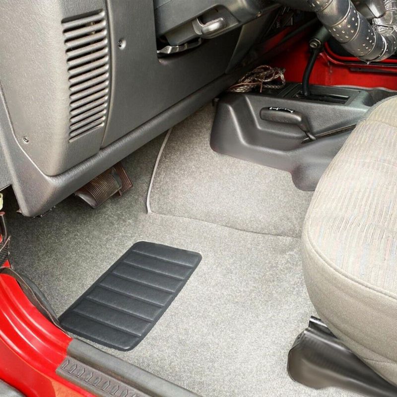 Kit de Alfombrillas Kojem para Jeep Wrangler TJ 1997-2006 Gris 6 piezas